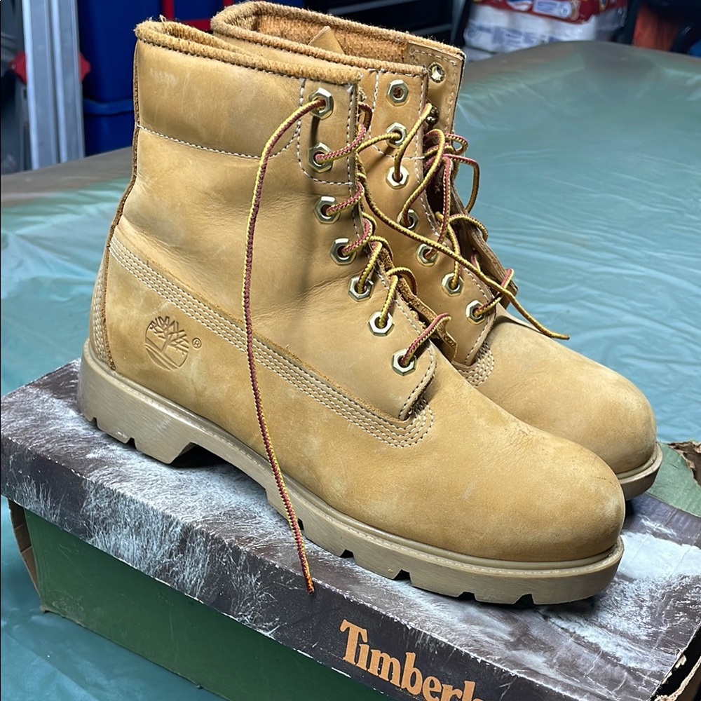 Timberland Wheat Nubuck Boots